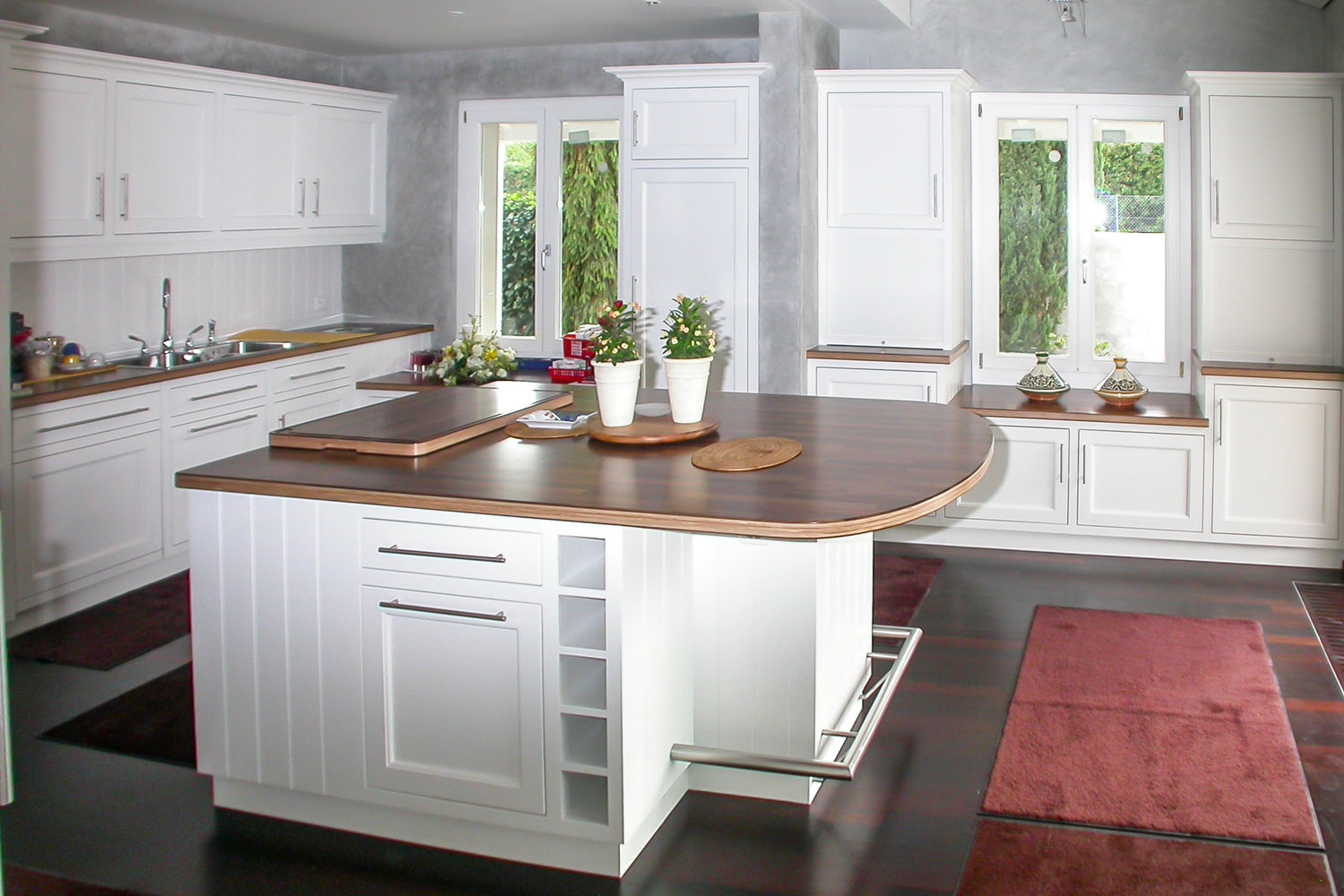loutan cusine en bois massif fabrication pose